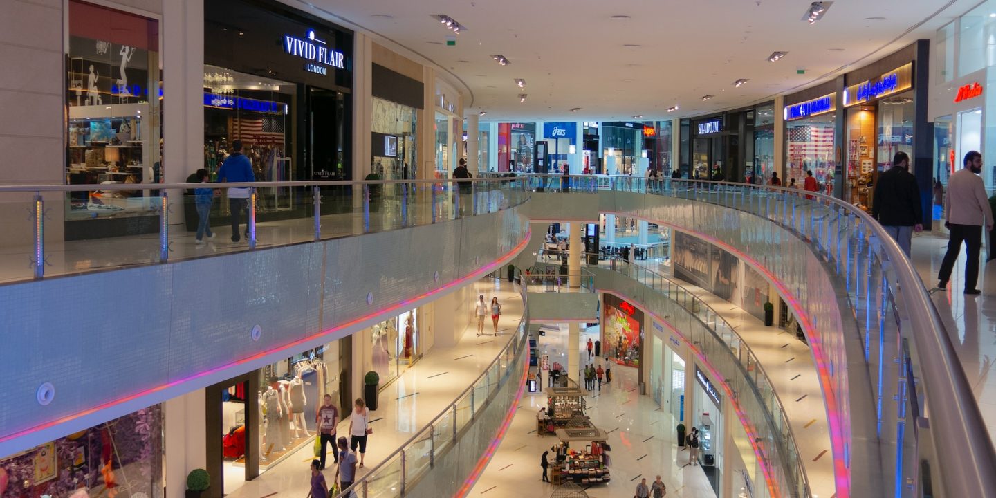 Shopping malls in UAE